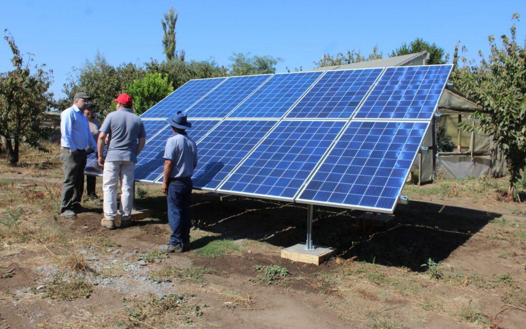 Agricultura Fotovoltaica para ahorrar agua produciendo energía!!