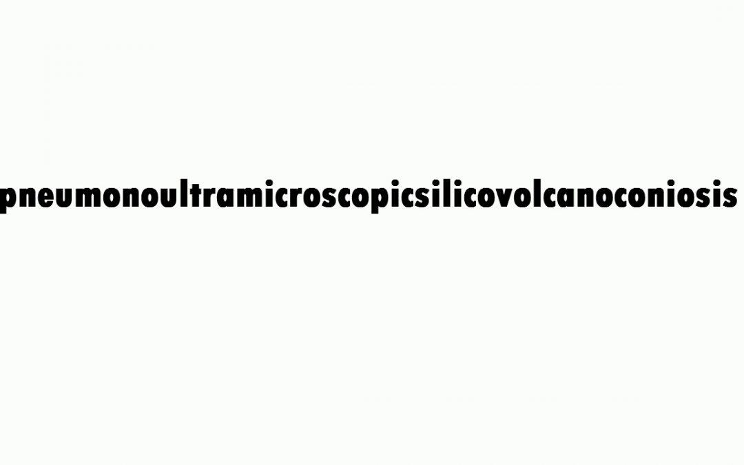 أطول كلمة في اللغة الإنجليزية هي “Pneumonoultramicroscopicsilicovolcanoconiosis” تشير إلى مرض رئوي يعرف باسم السحار السيليسي وتتكون من 45 حرف