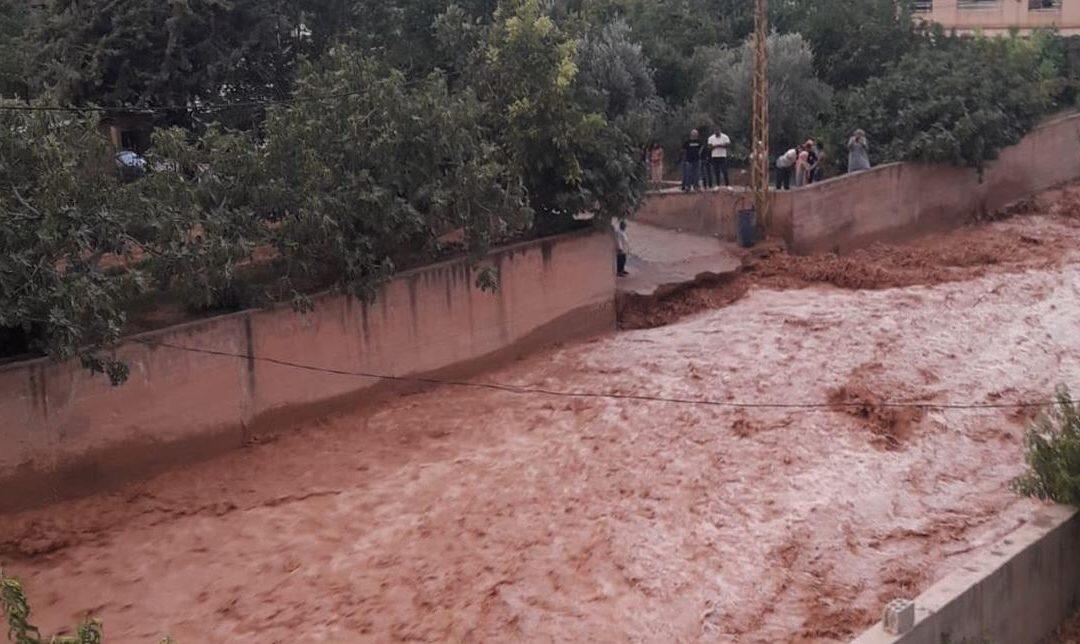 خضر: سيول رأس بعلبك والفاكهة الجديدة تحت السيطرة