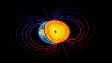بقايا كوكب قديم مدفونة داخل الأرض قد تكون سبب حدوث ضعف في المجال المغناطيسي!