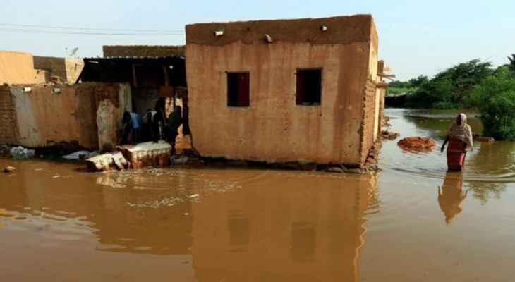 سلطات السودان: نهر الدندر وصل فيضانه مرحلة الخطر العالي وغمر أكثر من 200 قرية